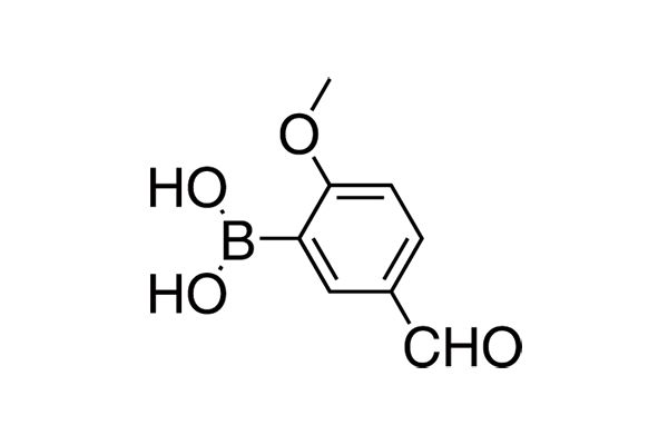 2-Methoxy-5-formylphenylboronic acid图片