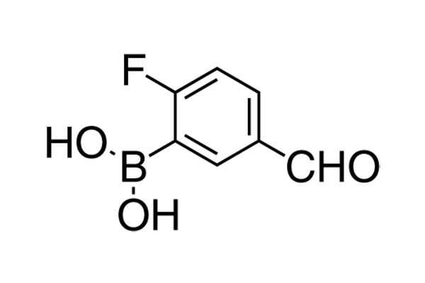 2-Fluoro-5-formylphenylboronic acid图片