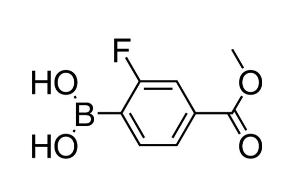 2-Fluoro-4-(methoxycarbonyl)phenylboronic acid图片