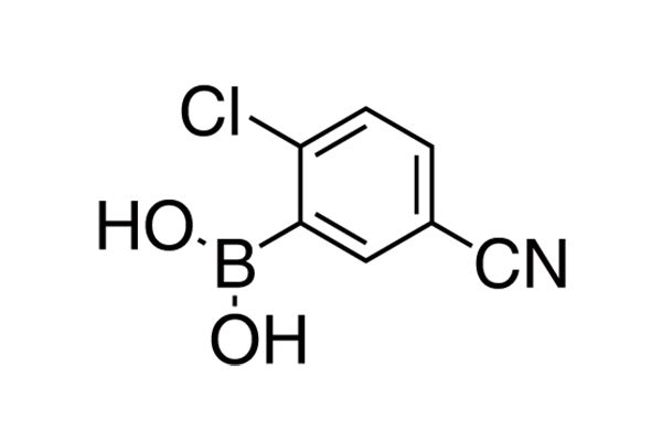 2-Chloro-5-cyanophenylboronic acid图片