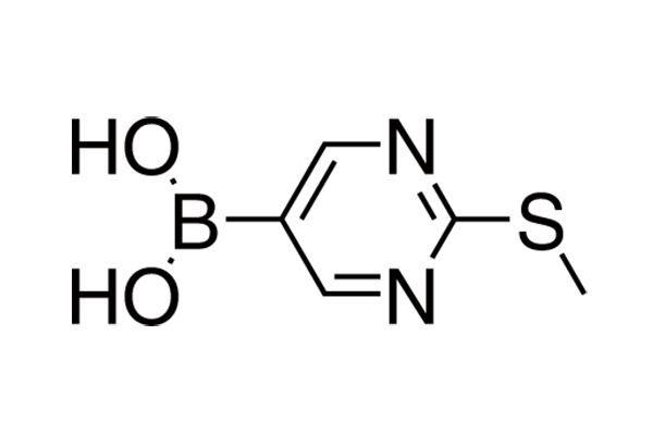 2-(Methylthio)pyrimidine-5-boronic acid图片