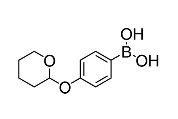 4-(2-Tetrahydropyranyloxy)phenylboronic acid图片