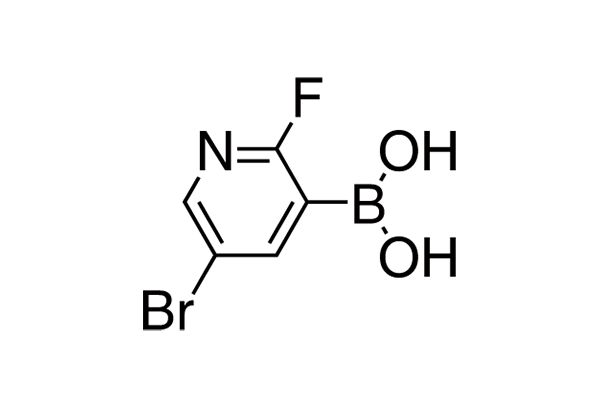 5-Bromo-2-fluoro-3-pyridylboronic acid图片