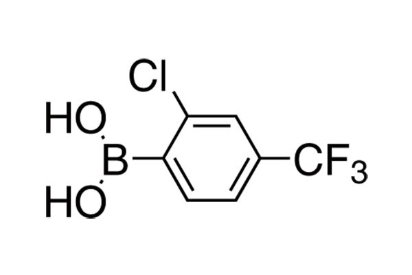 2-Chloro-4-trifluoromethylphenyl boronic acid图片