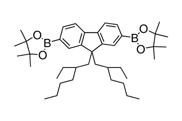 2,2'-(9,9-Bis(2-ethylhexyl)-9H-fluorene-2,7-diyl)bis(4,4,5,5-tetramethyl-1,3,2-dioxaborolane)图片