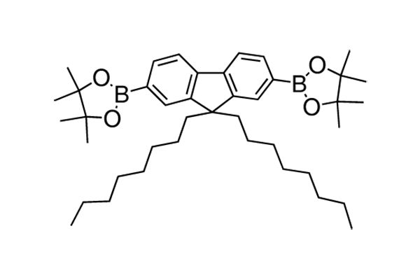 2,2'-(9,9-Dioctyl-9H-fluorene-2,7-diyl)bis(4,4,5,5-tetramethyl-1,3,2-dioxaborolane)图片
