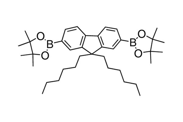 2,2'-(9,9-Dihexyl-9H-fluorene-2,7-diyl)bis(4,4,5,5-tetramethyl-1,3,2-dioxaborolane)图片