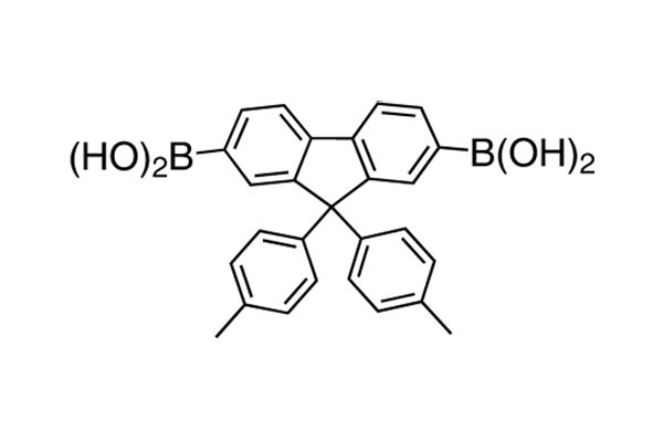 [9,9-Di(p-tolyl)-fluoren-2,7-diyl]diboronic acid图片