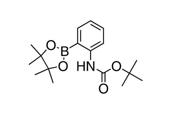 t-Butyl-N-[2-(4,4,5,5-tetramethyl-1,3,2-dioxaborolane-2yl)phenyl]carbamate图片