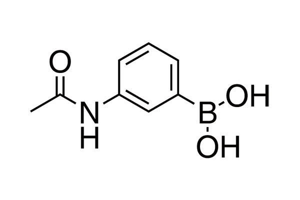 m-Acetamidophenylboronic acid图片
