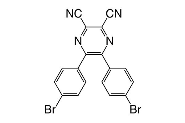 5,6-bis(4-bromophenyl)pyrazine-2,3-dicarbonitrile图片