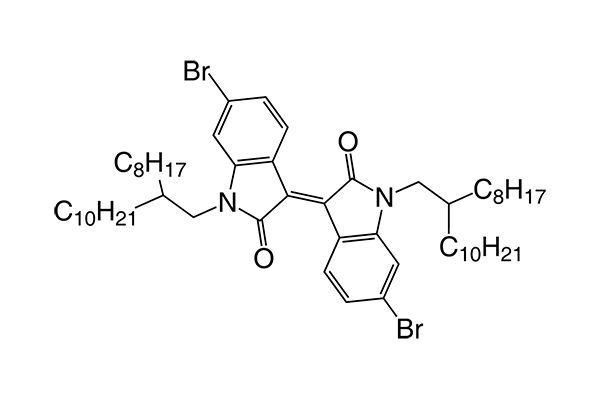 (E)-6,6'-dibromo-1,1'-bis(2-octyldodecyl)-[3,3'-biindolinylidene]-2,2'-dione图片