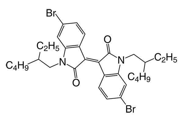 (E)-6,6'-dibromo-1,1'-bis(2-ethylhexyl)-[3,3'-biindolinylidene]-2,2'-dione图片