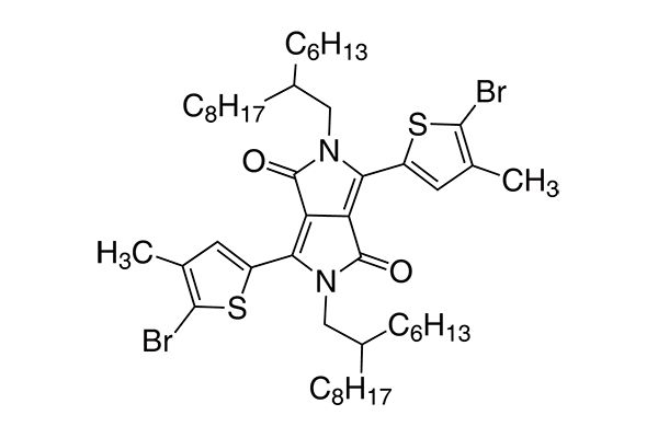 3,6-Bis(5-bromo-4-methylthiophen-2-yl)-2,5-bis(2-hexyldecyl)pyrrolo[3,4-c]pyrrole-1,4(2H,5H)-dione图片