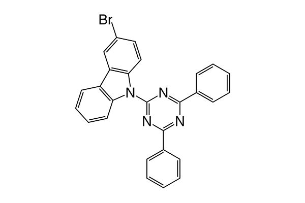 3-Bromo-9-(4,6-diphenyl-1,3,5-triazin-2-yl)-9H-carbazole图片