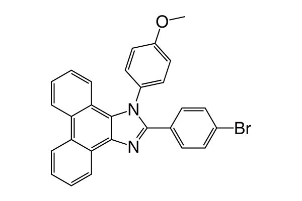 2-(4-Bromophenyl)-1-(4-methoxyphenyl)-1H-phenanthro[9,10-d]imidazole图片