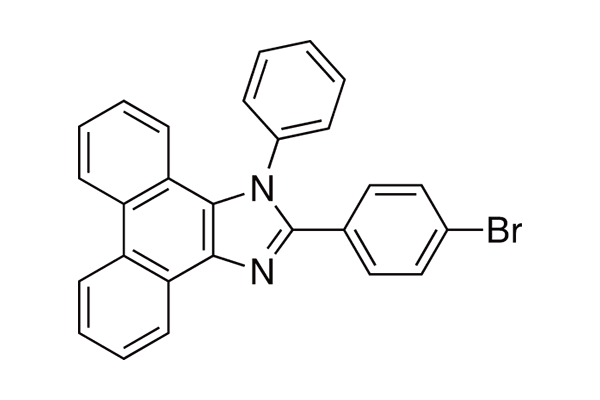 2-(4-Bromophenyl)-1-phenyl-1H-phenanthro[9,10-d]imidazole图片