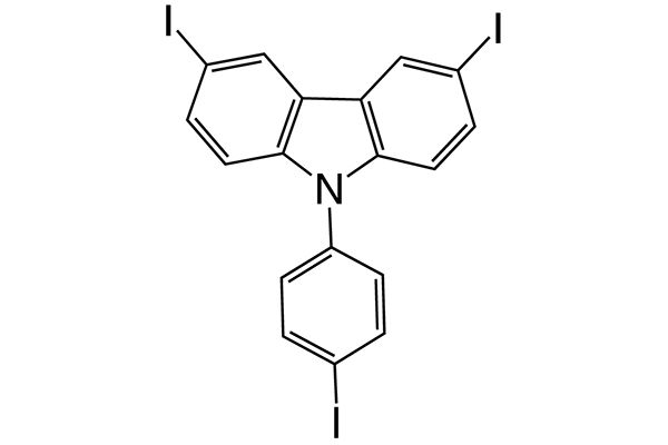 3,6-Diiodo-9-(4-iodophenyl)-9H-carbazole图片