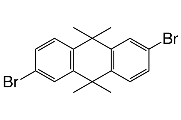 2,6-dibromo-9,9,10,10-tetramethyl-9,10-dihydroanthracene图片