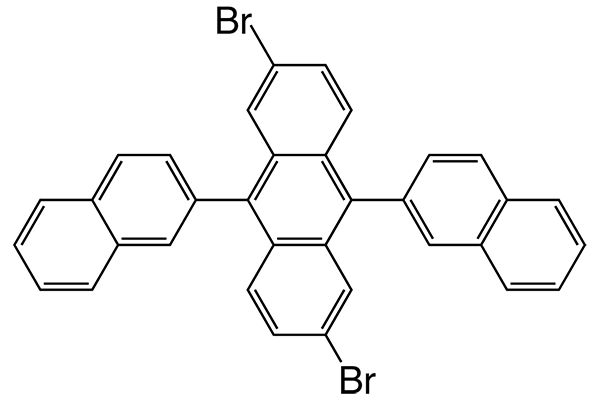 2,6-Dibromo-9,10-di(naphthalen-2-yl)anthracene图片
