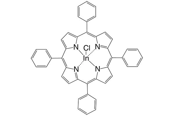 Indium(III)5,10,15,20-tetraphenylporphyrin chloride图片