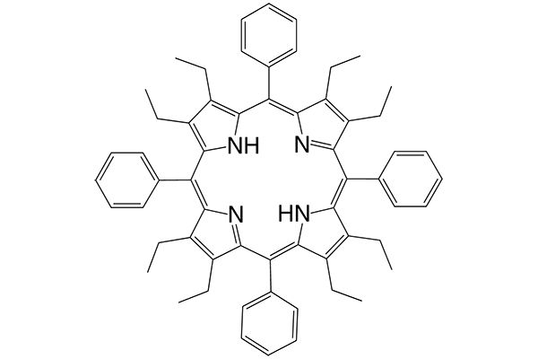 2,3,7,8,12,13,17,18-Octaethyl-5,10,15,20-tetraphenylporphyrin图片