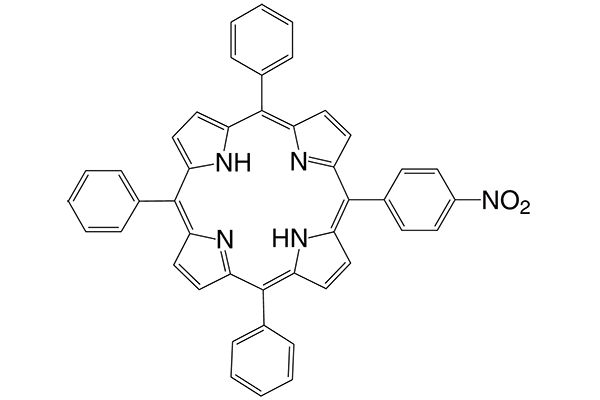 5-(4-Nitrophenyl)-10,15,20-triphenylporphyrin图片