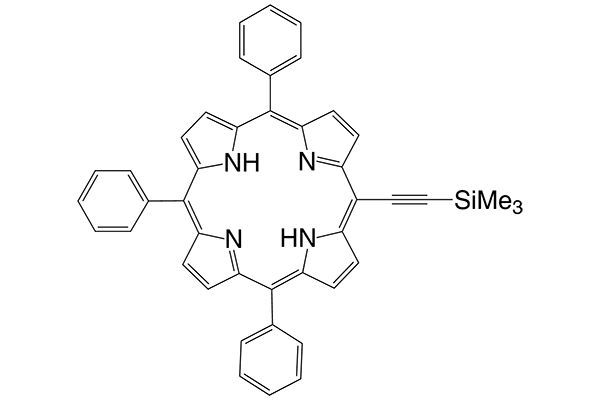5-(Trimethylsilylethynyl)-10,15,20-triphenylporphyrin图片