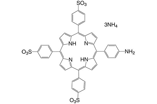 5-(4-Aminophenyl)-10,15,20-tri(4-sulfonatophenyl)porphyrin triammonium图片