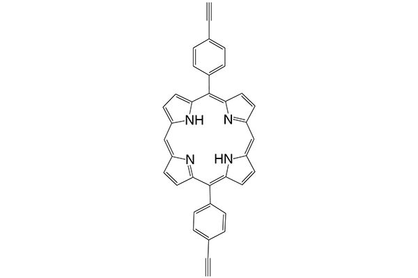 5,15-Di(4-ethynylphenyl)porphyrin图片