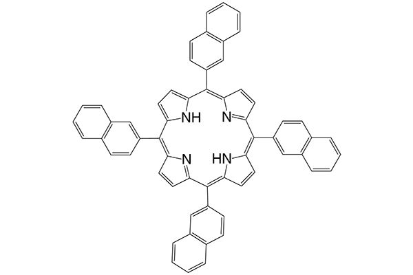 5,10,15,20-Tetra(2-naphthalenyl)porphyrin图片