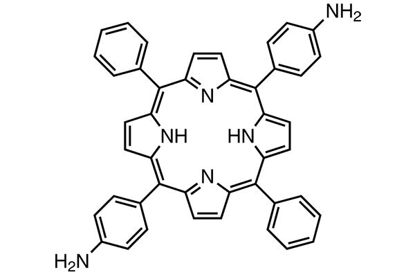 5,15-Di(4-aminophenyl)-10,20-diphenyl porphine图片