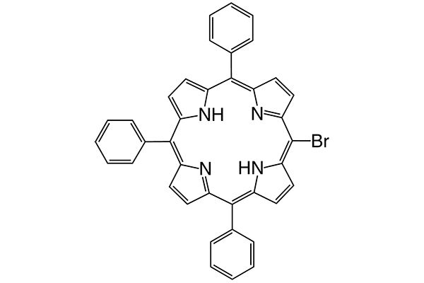 5-Bromo-10,15,20-triphenylporphine图片