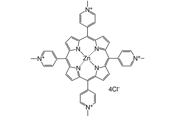 Zinc(II)meso-tetra(N-methyl-4-pyridyl)porphine tetrachloride图片