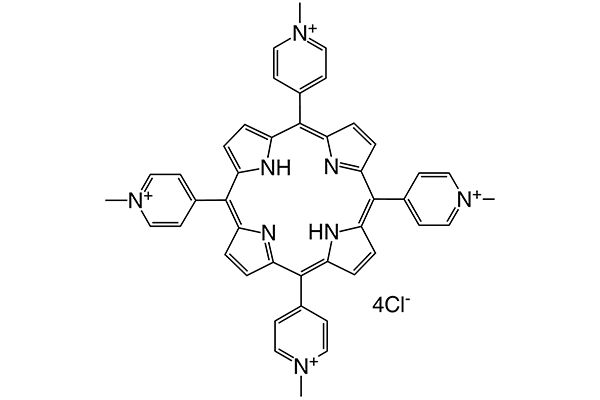 meso-Tetra(N-methyl-4-pyridyl)porphine tetrachloride图片