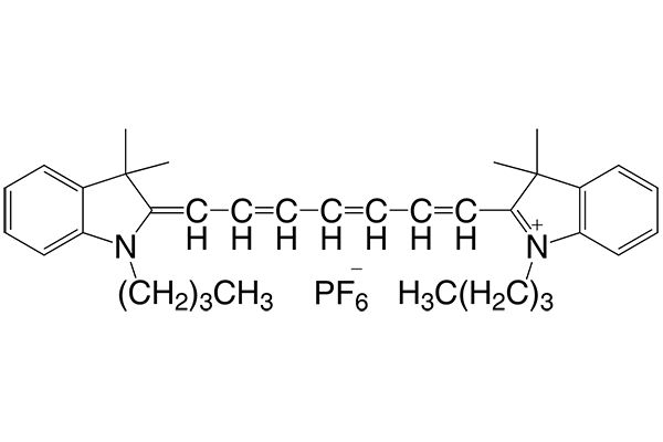 1,1'-Dibutyl-3,3,3',3'-tetramethyl-indo-tricarbocyanine hexafluorophosphate图片