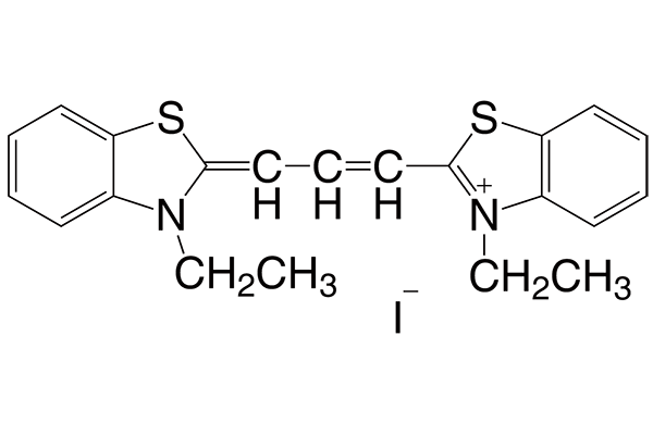 3,3'-Diethylthiacarbocyanine iodide 图片