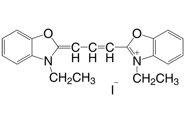 3,3'-Diethyloxacarbocyanine iodide 图片