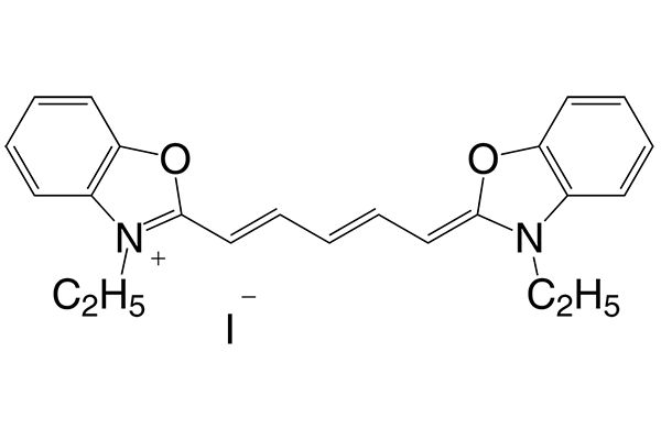 3,3'-Diethyloxadicarbocyanine iodide   图片