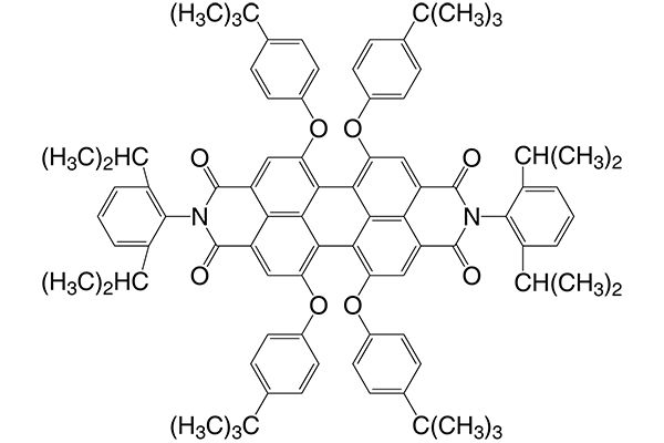 1,6,7,12-Tetrakis(4-tert-butylphenoxy)-N,N'-bis(2,6-diisopropylphenyl)-3,4,9,10-perylenetetracarboxylic diimide图片