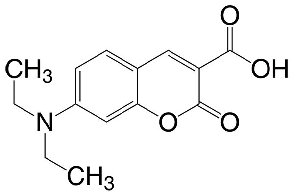 7-(Diethylamino)coumarin-3-carboxylic Acid图片