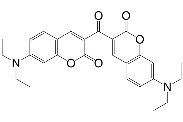 3,3'-Carbonyl-bis(7-diethylaminocoumarin)图片