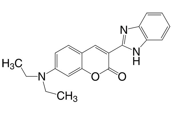 3-(2-Benzimidazolyl)-7-(diethylamino)coumarin图片