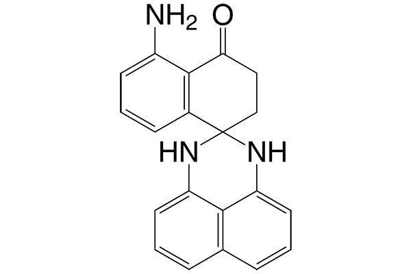 2,3-Dihydro-2-spiro-4'-[8'-aminonaphthalen-1'(4'H)-one]perimidine(contains o-form)图片