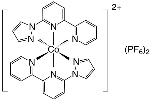 Co(II)(bpy-pz)<sub>2</sub>(PF6)<sub>2</sub>图片