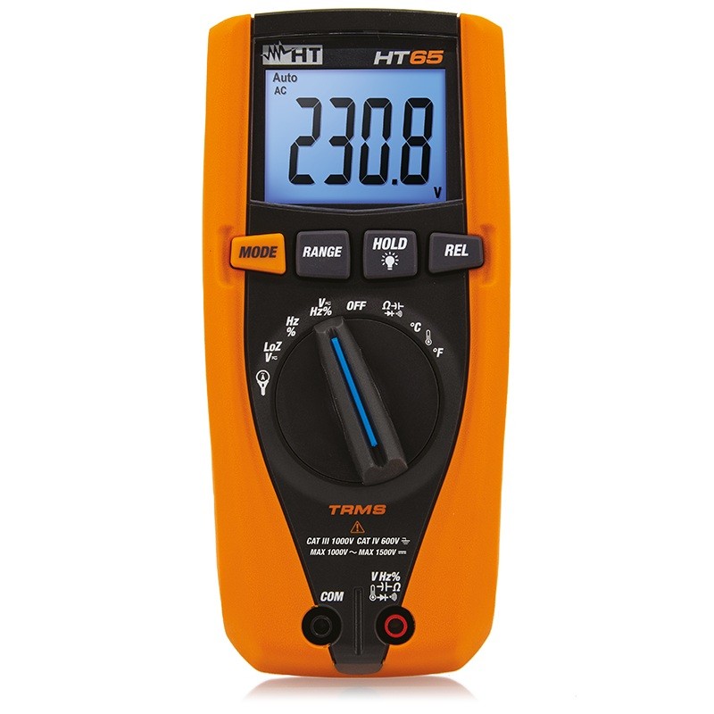 真有效交直电压1500V测试万用表HT65图片