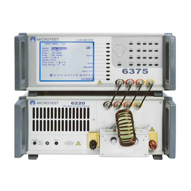 直流偏流源测试系统6375 + 6220图片