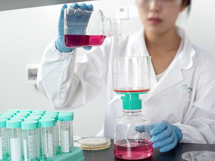 真空式过滤器, 250 ml,尼龙(NYLON),膜孔径0.45μm,膜直径50 mm, FNY402250图片