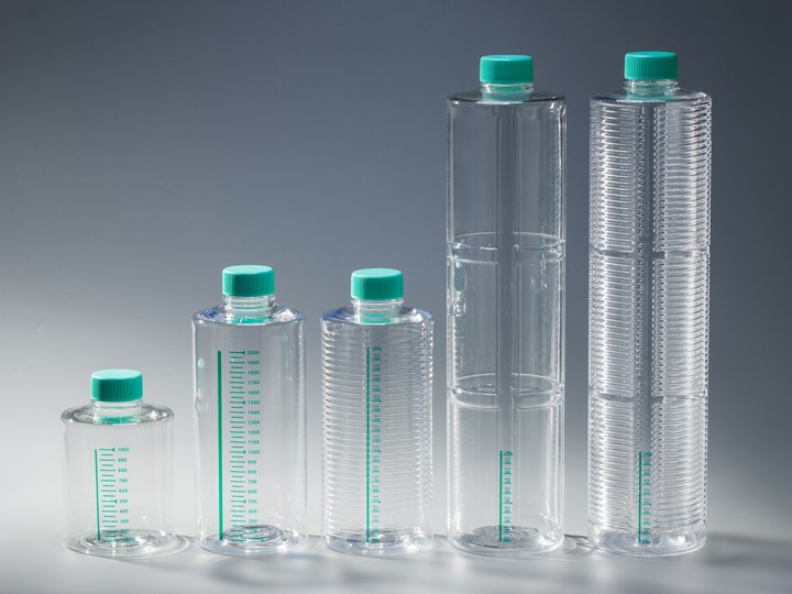 细胞培养波纹转瓶,悬浮培养,未处理, 5000 ml,滤膜盖,灭菌, TCB022005图片