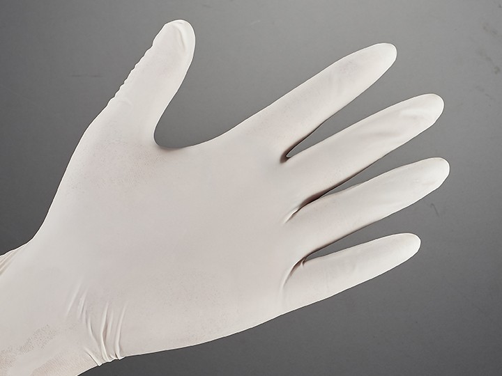 一次性乳胶检查手套,无粉, Size L,淡黄色, ,灭菌, GVL110101图片